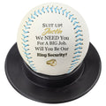 Custom Ring Security-Big Job-Full-Size Baseball-Wedding Party-Gold Rings