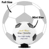 Custom Ring Security Mini-Size Soccer Ball-Wedding Party Ring Bearer-BrideGroom NamesGold Rings